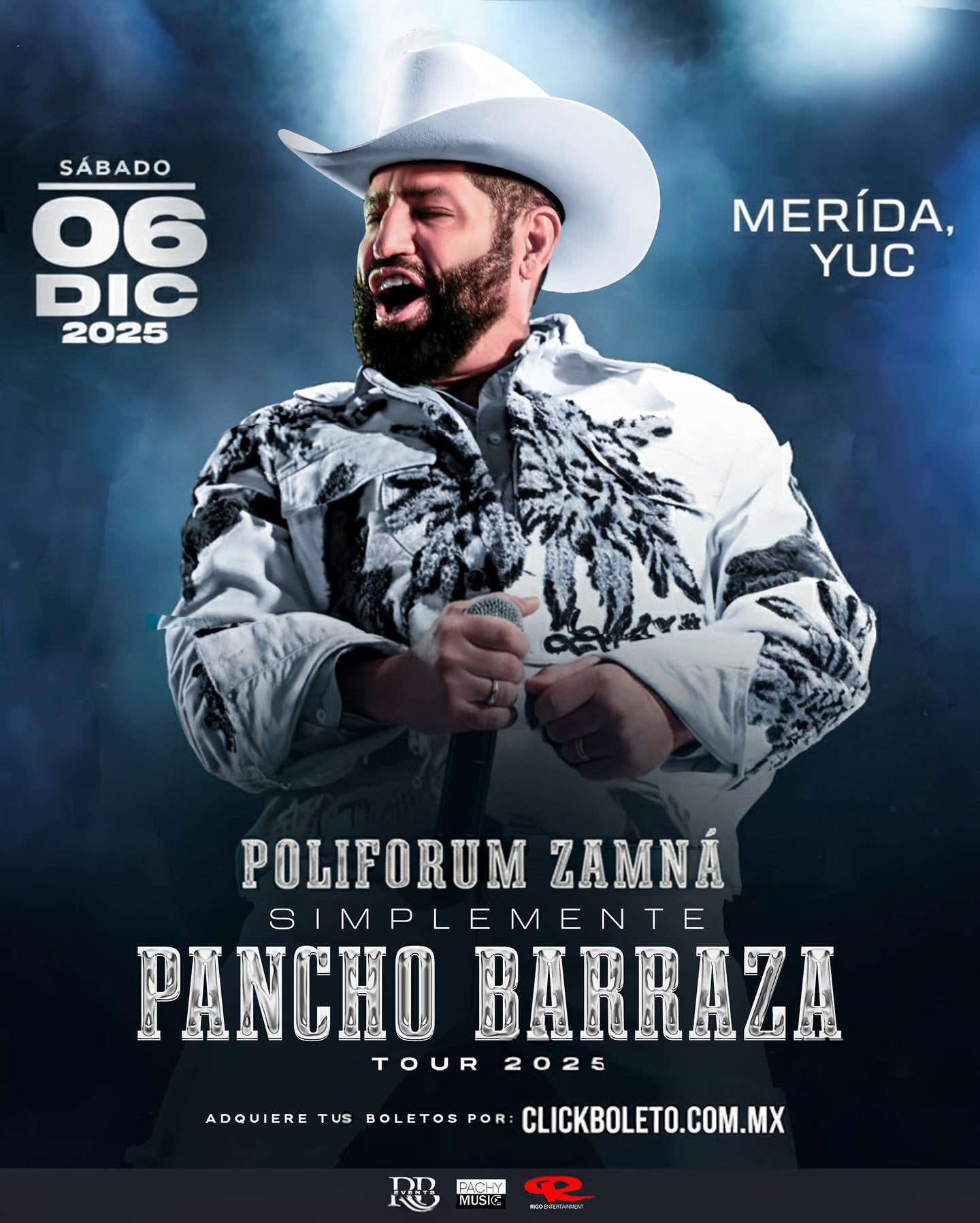 PANCHO BARRAZA - "SIMPLEMENTE" TOUR 2025 - YUCATÁN