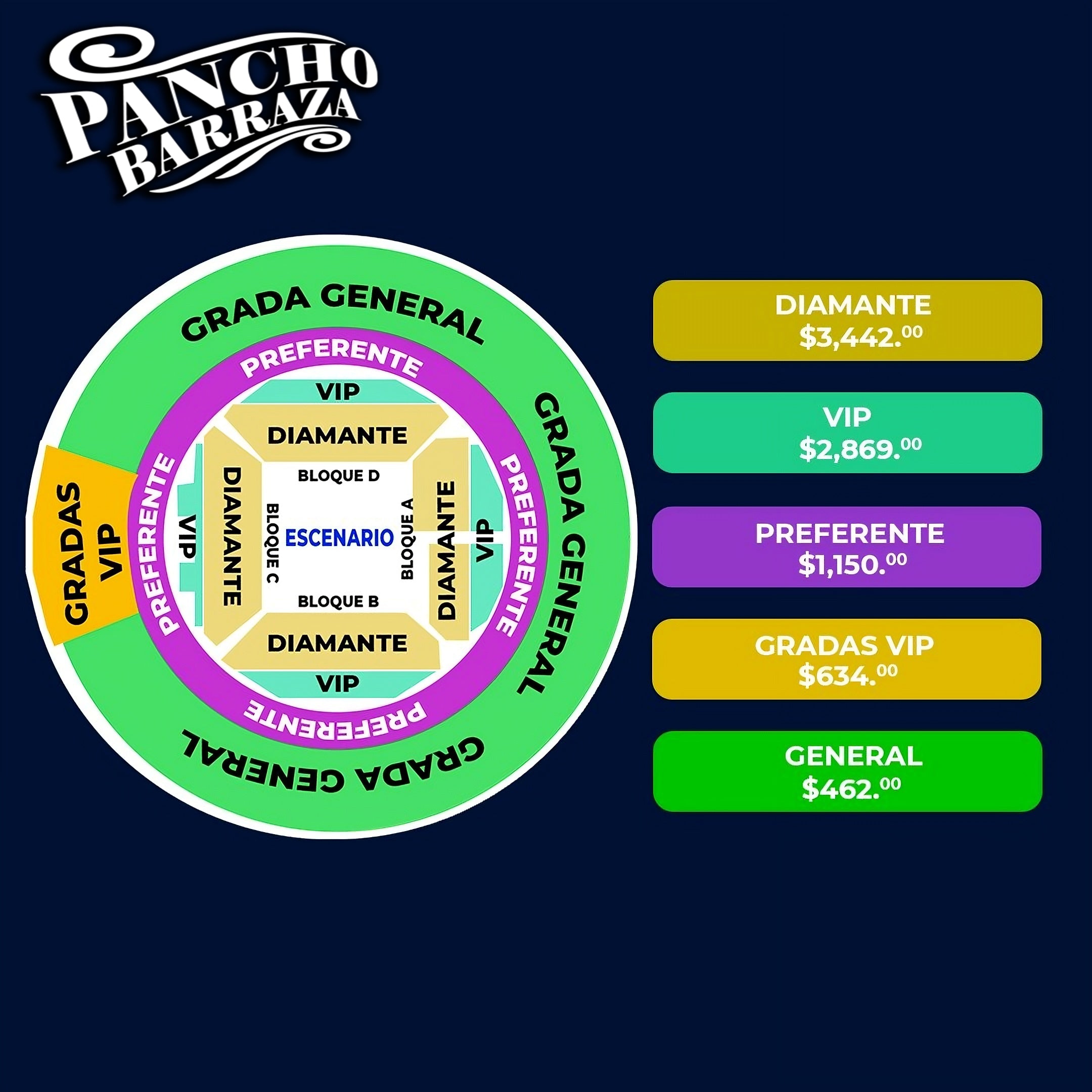 PANCHO BARRAZA - "SIMPLEMENTE" TOUR 2025 - YUCATÁN